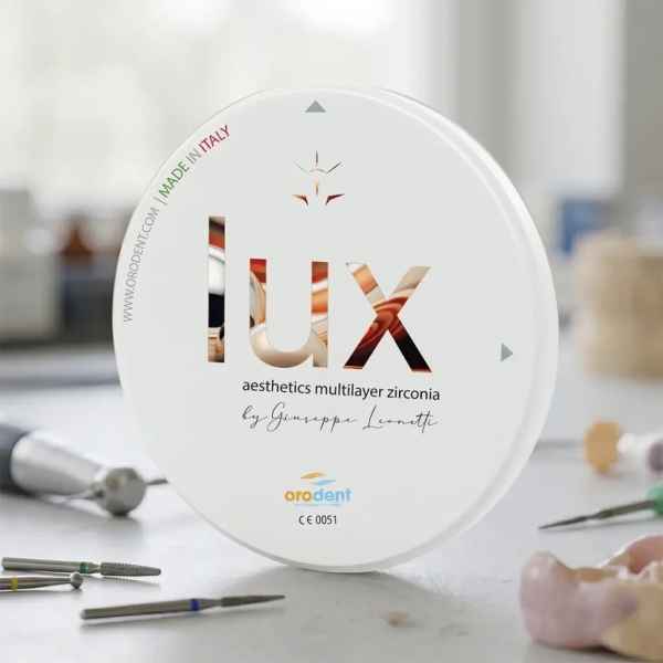 Lux aesthetics multikayer zirconia 700/1000MPa Verfügbare Farben A0-A1-A2-A3  Verfügbare Höhen 14-16-18-20 mm